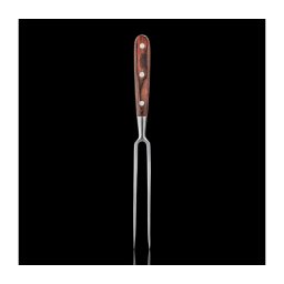 Gudaro - Furculiță de bucătărie MIYABI, roșie/Pakkawood