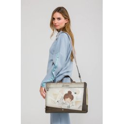 Geantă Documente și Laptop Anekke Muse 42806-116 - Design Artistic