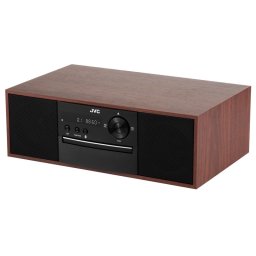 RESIGILAT - Microsistem audio JVC RD-E761, 16 W, Bluetooth, FM, player CD, USB, conversie CD audio in mp3, intrare AUX, lemn