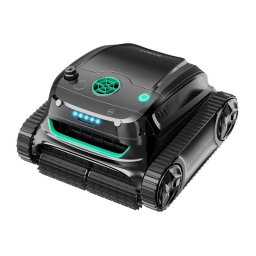 Robot de Curatat Piscina Wybot S2 Solar cu Panou Solar IP68 Negru