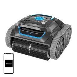 Robot de Curatat Piscina Wybot S1 fara Fir Control prin Aplicatie Negru