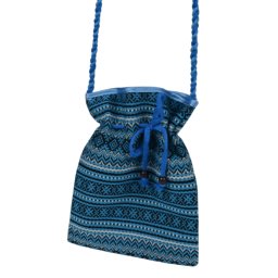Traista Traditionala Mica pentru Copii - 17x22cm albastra
