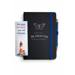 Set Jurnal A5, pix si semn de carte: Pot totul in Hristos - Gramma.ro