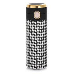Cana termos 350ml, buton de siguranta, Coco