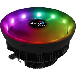 Aerocool Core Plus Procesor Ventilator 13,6 cm Negru, Alb