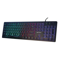 Tastatura KB SERIOUX 9500I BLACK, ILUMINATA, USB