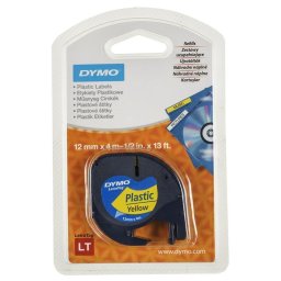 Tape DYMO LT 12X4 ZÓŁTA S0721570