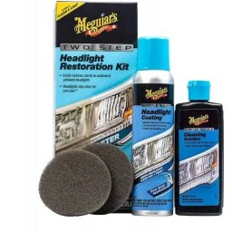 Produse cosmetice pentru exterior Kit Restaurare Faruri Meguiar's Two Step Headlight Restoration Kit
