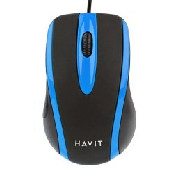 Mouse MS753 1000 DPI black&blue