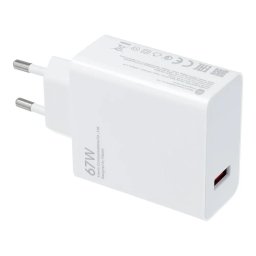 Incarcator de retea Incarcator pentru Priza USB, Super Fast Charging 67W - Xiaomi (MDY-12-EH) - White (Bulk Packing)