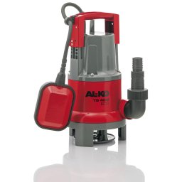 electropompa apa uzata submersibila AL-KO TS 400 Eco, putere 400W, debit 8000l/h, imersie 7m, refulare 5m, cablu 10m