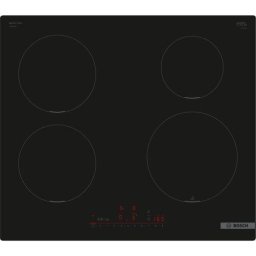 Plita incorporabila PUE611HC1E, Inductie, 4 zone de gatit, PerfectFry Plus, Home Connect, Power Boost , 60cm, Negru