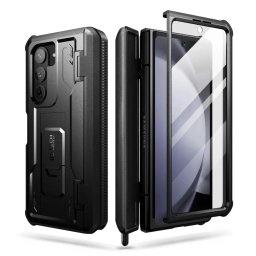 Husa Husă Tech-Protect Kevlar Pro pentru Samsung Galaxy Z Fold 5, finisaj kevlar, neagră