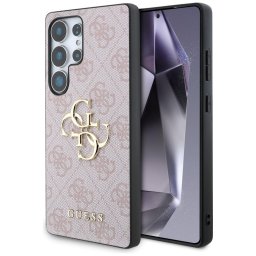 Husa Husa pentru Samsung Galaxy S25 Ultra - Guess Hardcase 4G Big Metal Logo (GUHCS25L4GMGPI) - Pink