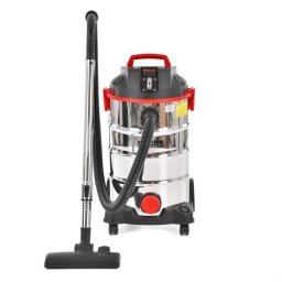 Aspirator industrial tensiune 230 V/50 Hz capacitatea rezervorului volume 35 l putere activă 1400 W masă 6,6 kg puterea de aspirare 18 kPa, furtun 1,5 m Cu priză de 230 V / 50 Hz Max. 2000 W