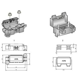 003944 (01.00360) SUPORT SIGURANTA MTA MIDIVAL, 32V
