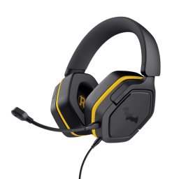 Casti GXT492BM Carus 3.5 mm jack Black-Yellow