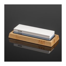 Gudaro - Piatră de ascuțit SHINRAI 1000/6000 cu suport din lemn