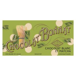 Bonnat Chocolat Blanc with Matcha 100g