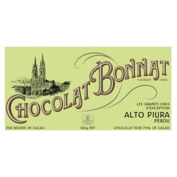 Bonnat Alto Piura Peru 75% 100g