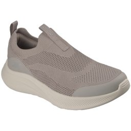 Pantofi barbati sport din material textil, Skechers BOBS MODA FLEX - BRO 118156 TPE TAUPE, taupe