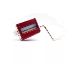 Masina manuala mare pentru taiat paste „frunza de capsuna” 13x13 mm, 2 taieri