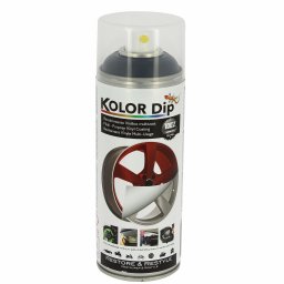 Spray vopsea cauciucata neagra Kolor Dip, strat detasabil, 400 ml