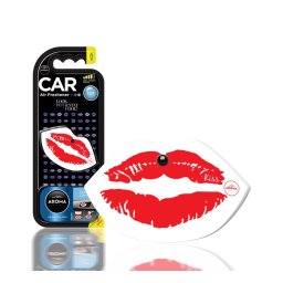 Odorizant auto pentru oglinda Aroma Car Lips Ocean Calm, parfum fresh