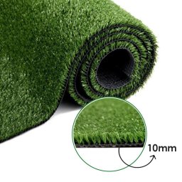 Gazon artificial decorativ verde 10 mm, rola 2x5 m, 10 mp