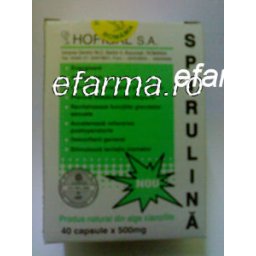 Spirulina 500 mg x 40 capsule