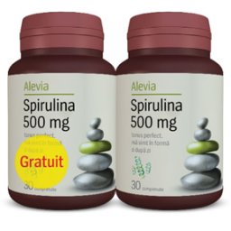 Spirulina 500mg x 30cps 1+1 Gratis