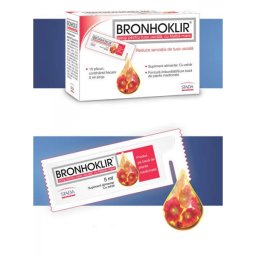 Bronhoklir sirop tuse uscata x 15 plicuri, Stada