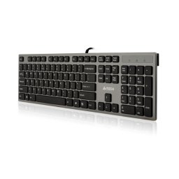 Tastatura A4TECH; model: KV-300H; layout: US; NEGRU/GRI; USB