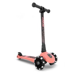 Scoot & Ride Highwaykick 3 LED Peach 96357