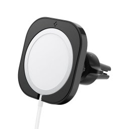 Suport auto Spigen MagFit MagSafe pentru incarcator Apple, culoare negru