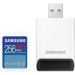 Card memorie SD PRO Plus MB-SD256SB/WW 256GB + cititor