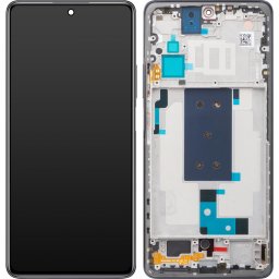 Piese si componente Display cu Touchscreen Xiaomi 11T Pro, cu Rama, Gri, Service Pack 5600030K3S00