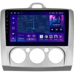 Navigatie Auto M3 Ford Focus 2 2005-2010 4+32GB 9" QLED Octa-core 2Ghz, Android 4G Bluetooth 5.1 DSP - Varianta B