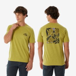 Tricou de drumeție NH100 kaki bărbați