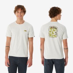 Tricou de drumeție NH100 alb bărbați