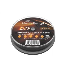 MediaRange DVD+RW 4x Cake10 MR451