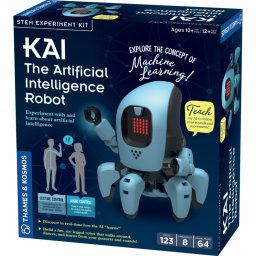 Kit constructie STEM KAI Robotul cu inteligenta artificiala Thames & Kosmos 123 piese