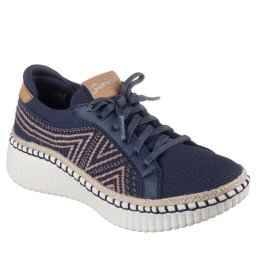 Pantofi dama sport din material textil, Skechers WILSHIRE BLVD - BELL 100716 NVY NAV, bleumarin