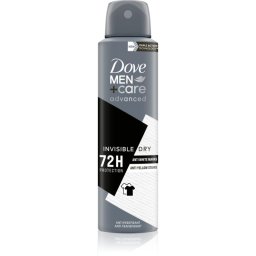 Dove Men+Care Advanced Invisible Dry antiperspirant impotriva petelor albe si galbene Invisibile Dry 150 ml