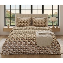 Lenjerie pat Ranforce 100% Cotton Pro (Raw Linen)