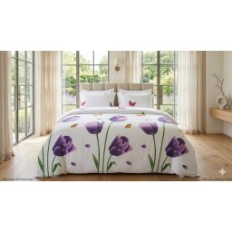 Lenjerie pat Ranforce 100% Cotton Pro (Etheria)