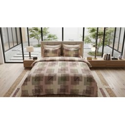 Lenjerie pat Ranforce 100% Cotton Pro (Cedar)