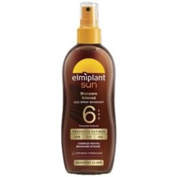 Set 2 x Ulei Autobronzant cu Protectie Solara Elmiplant Sun SPF 6, 150 ml