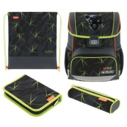 Ghiozdan Echipat Loop Plus, Motiv Wild Life, Herlitz