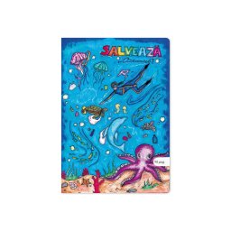 Caiet Aperta, Strigatul oceanului, A5, 48 file, 80g, dictando